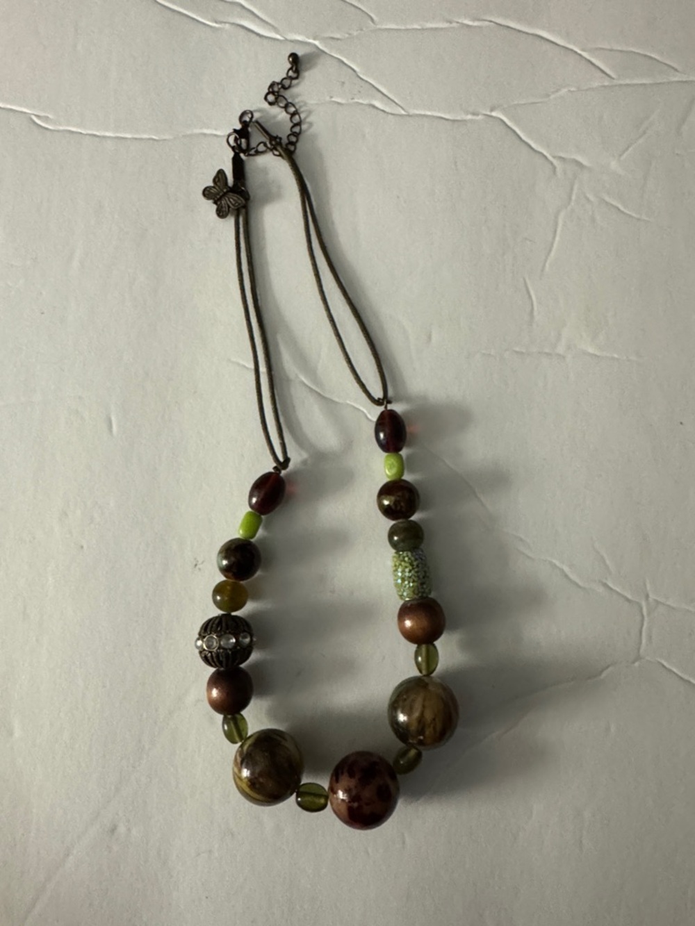 Boho Multicolor Beaded Necklace - Unbranded